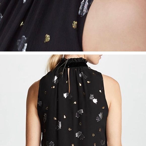 Rebecca Taylor Tulip Mock Neck - Picture 3 of 5